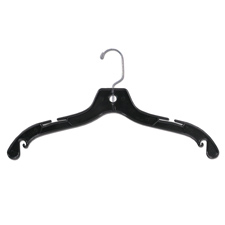 17" black top hanger