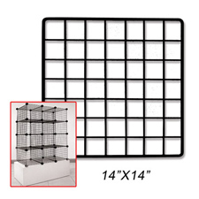 Black (14" X 14") mini grids pane