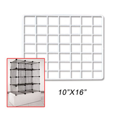 White (10" X 16") mini grids pane