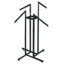 4-Way rack with slanted blade arms