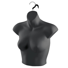 Ladies upper torso form in black