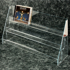 Acrylic counter top 3-tiers display