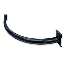 Quarter circle hangrail black finish