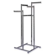 4-Way rack high capacity rack with straight arms